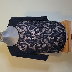 Sweet Grey mid sleeve blouse